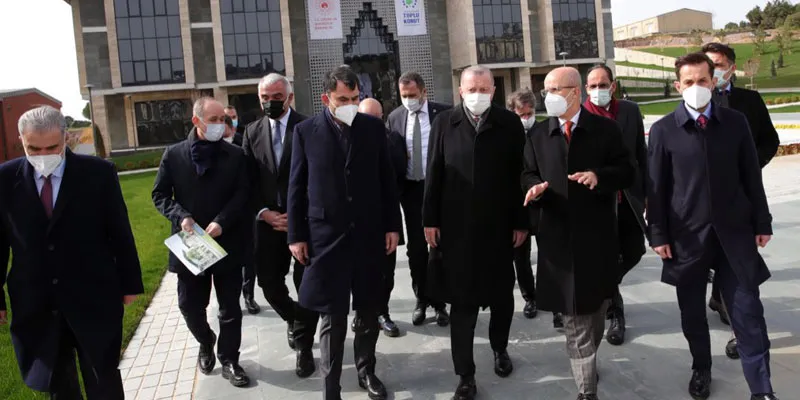 Cumhurbaşkanımız Sayın Recep Tayyip Erdoğan, Külliye Şantiyemizi Ziyaret Etti